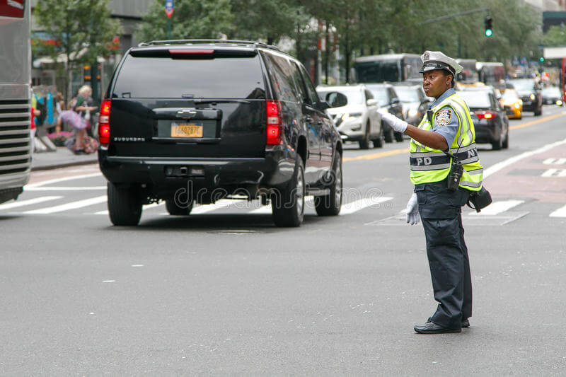 traffic officer congestion